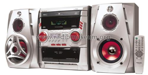 Toshiba Mini Hi-Fi system MS6603CD; SEMP -TCL, Toshiba, (ID = 1990871) Radio