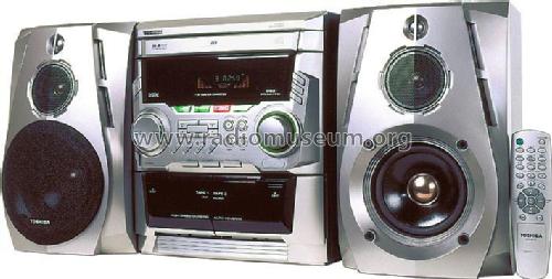 Toshiba Mini Hi-Fi system MS 6542CD; SEMP -TCL, Toshiba, (ID = 1987575) Radio