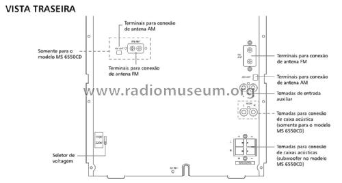 Toshiba Mini Hi-Fi system MS 6544CD; SEMP -TCL, Toshiba, (ID = 1988370) Radio