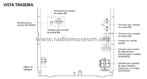 Toshiba Mini Hi-Fi system MS 6548CD; SEMP -TCL, Toshiba, (ID = 1989601) Radio