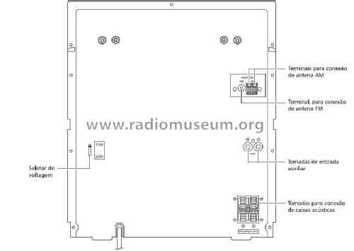 Toshiba Mini Hi-Fi system MS 7303CD; SEMP -TCL, Toshiba, (ID = 1991919) Radio