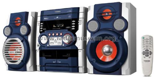 Toshiba Mini Hi-Fi system MS 7306CD; SEMP -TCL, Toshiba, (ID = 2610571) Radio