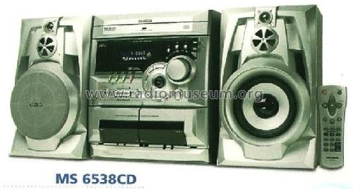 Toshiba Mini Hi-Fi system MS6538CD; SEMP -TCL, Toshiba, (ID = 1883717) Radio