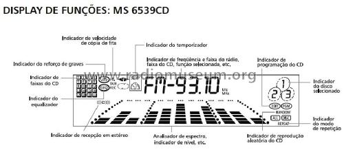 Toshiba Mini Hi-Fi system MS6539CD; SEMP -TCL, Toshiba, (ID = 1882360) Radio