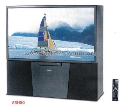 Projection Television TW65H80; Toshiba Corporation; (ID = 2693722) Television