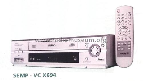 Video Cassete Hi-Fi Stereo VC X694; SEMP -TCL, Toshiba, (ID = 2695607) Ton-Bild