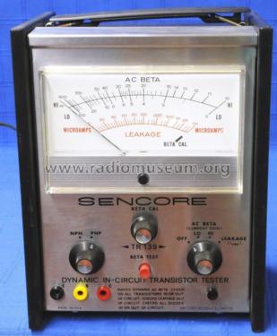 Dynamic In-Circuit Transistor Tester TR 139; Sencore; Sioux Falls (ID = 1564153) Equipment