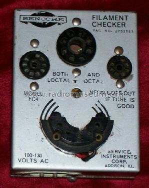 Filament Checker FC4; Sencore; Sioux Falls (ID = 2711838) Equipment