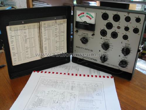 Mighty Mite IV TC-136 Tube Checker ; Sencore; Sioux Falls (ID = 1113626) Equipment