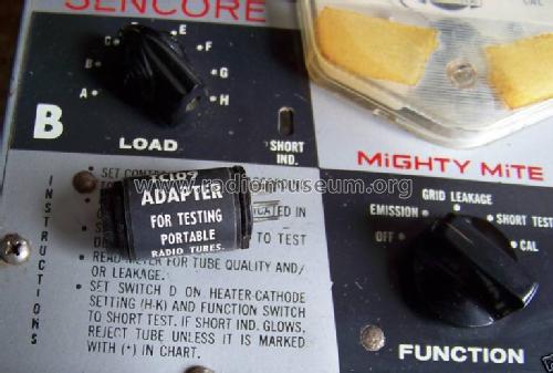 Mighty Mite Tube Checker TC109; Sencore; Sioux Falls (ID = 506425) Ausrüstung