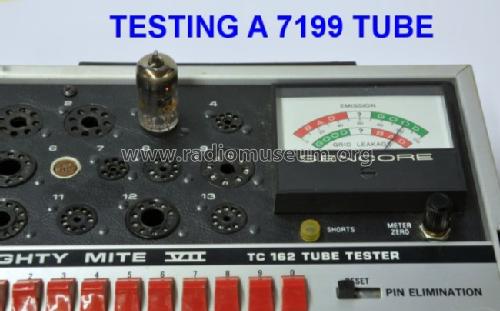 Mighty Mite VII Tube tester TC162; Sencore; Sioux Falls (ID = 756689) Equipment