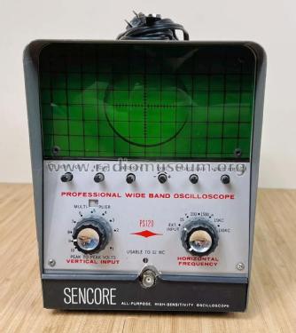 Professional Wideband Sensitivity Oscilloscope PS120; Sencore; Sioux Falls (ID = 3117872) Equipment