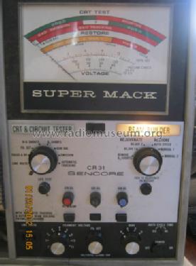 Super Mack, CRT- and circuit tester CR31; Sencore; Sioux Falls (ID = 1177879) Equipment