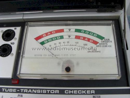 The Hybrider Tube & Transistor Tester TC 28; Sencore; Sioux Falls (ID = 1352963) Equipment