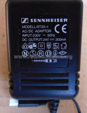 AC/DC Adaptor NT20-1; Sennheiser (ID = 2791404) Power-S