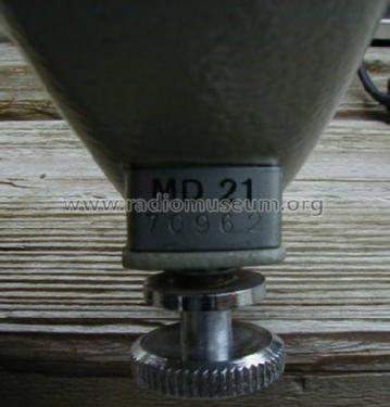 Dynamisches Mikrofon MD21-N, -2, -U; Sennheiser (ID = 444568) Micrófono/PU