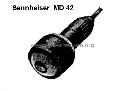 Labor W, MD42 ; Sennheiser (ID = 55169) Microphone/PU