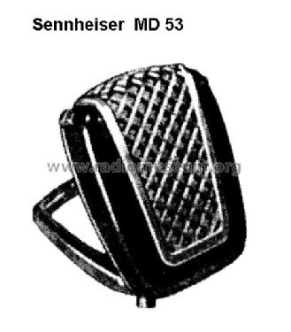 Labor W, MD53; Sennheiser (ID = 55170) Microphone/PU