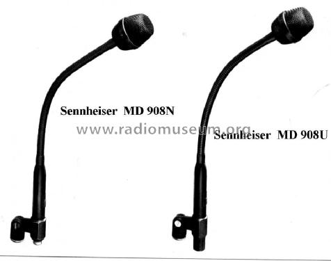 MD908; Sennheiser (ID = 55054) Microphone/PU