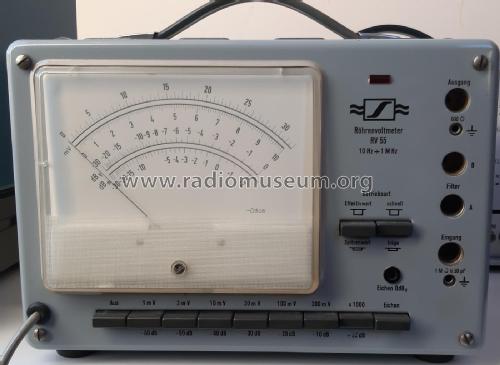 Röhrenvoltmeter RV55; Sennheiser (ID = 3090524) Equipment