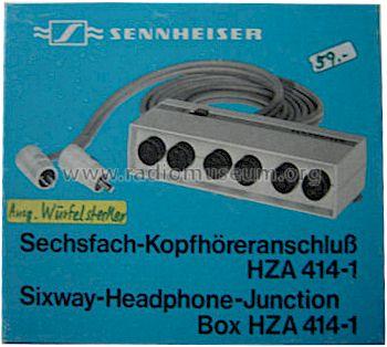 Sechsfach-Kopfhöreranschluß HZA 414 ; Sennheiser (ID = 1186131) Misc