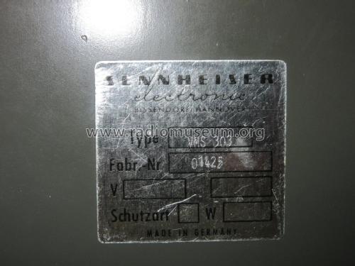 VMS303; Sennheiser (ID = 2491189) Ampl/Mixer