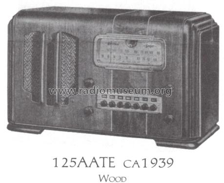 125AE ; Sentinel Radio Corp. (ID = 1520214) Radio