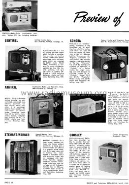 181 BL-CB ; Sentinel Radio Corp. (ID = 1819130) Radio