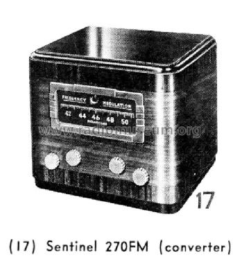 270FM ; Sentinel Radio Corp. (ID = 1105311) Converter