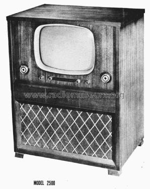2500 Ch= 25; Setchell Carlson, (ID = 2953907) Television