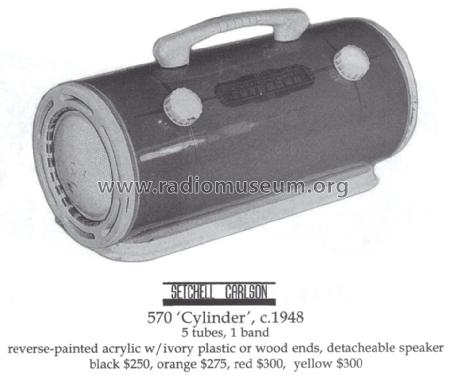 570 Cylinder ; Setchell Carlson, (ID = 1473106) Radio