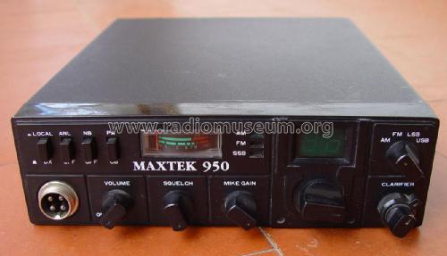 Maxtek CB Transceiver 950; Seung Yong; Seoul (ID = 2386372) Citizen