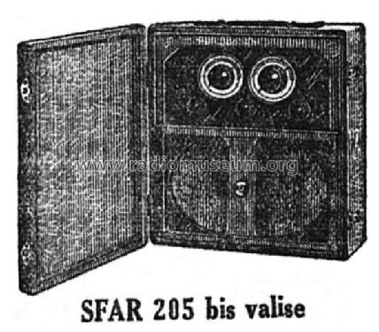 205 bis; SFAR S.F.A.R.; Paris (ID = 2067669) Radio