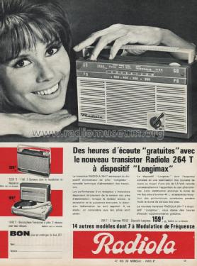 RA264T/00; Radiola marque (ID = 1753886) Radio