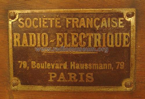 Récepteur SG 1; SFR S.F.R. - Société (ID = 2740215) Radio