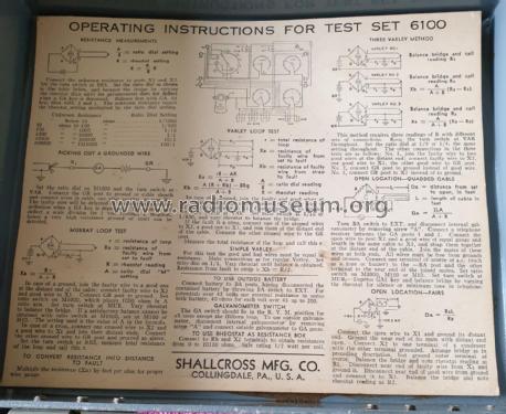 DC Resistance Bridge 6100 ; Shallcross; (ID = 2665691) Equipment