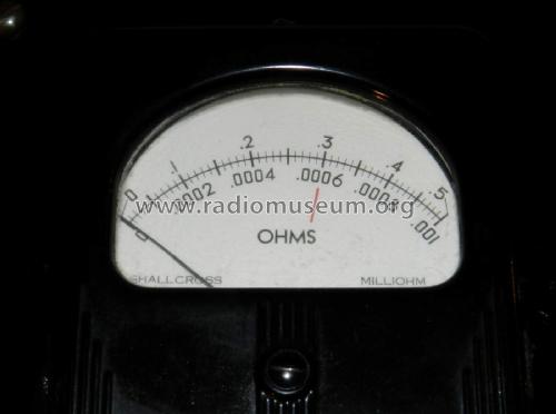 Milliohmmeter 670-A; Shallcross; (ID = 2764933) Equipment