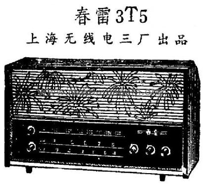 Spring Thunder 春雷 3T5; Shanghai No.3 上海无... (ID = 822893) Radio