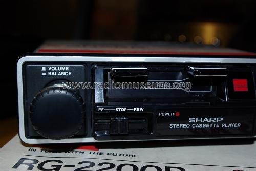 Stereo Cassette Player RG-2200P; Sharp; Osaka (ID = 1589639) R-Player