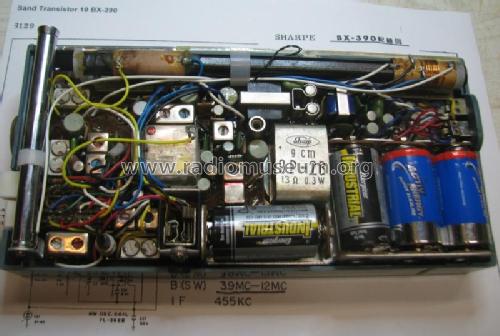 2 Band Transistor 10 BX-390; Sharp; Osaka (ID = 2326819) Radio