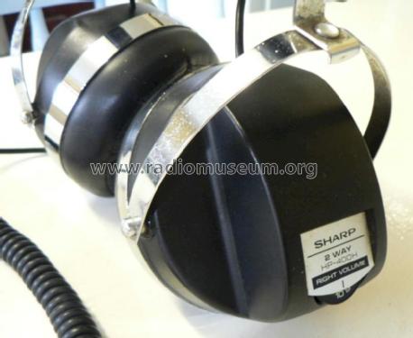 2 Way Stereo Headphone HP-400H; Sharp; Osaka (ID = 1050509) Speaker-P