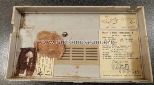 4 Band Transistor 9 BZL-490; Sharp; Osaka (ID = 1163635) Radio