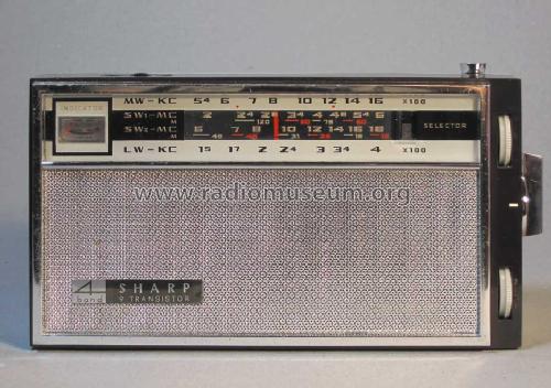 4 Band Transistor 9 BZL-490; Sharp; Osaka (ID = 1458560) Radio