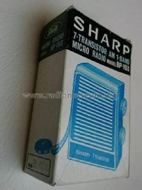 7 Transistor Micro Radio BP-103 J; Sharp; Osaka (ID = 1903965) Radio