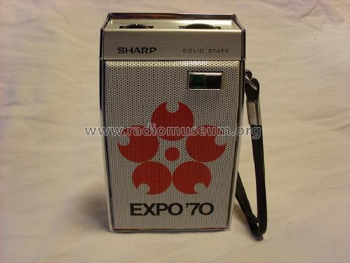 1970 Osaka Expo Green Transistor Radio Found this in my Old Aunt's  garage, any idea about the history of it? I can't find anything on the  price and how much they go