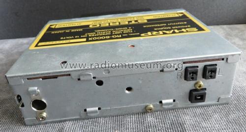 AM/FM Stereo Cassette Car Stereo RG-6000X; Sharp; Osaka (ID = 2868235) Car Radio