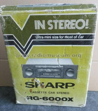 AM/FM Stereo Cassette Car Stereo RG-6000X; Sharp; Osaka (ID = 2868236) Car Radio