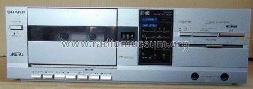 Stereo Cassette Deck RT-103H; Sharp; Osaka (ID = 2291908) R-Player