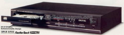 Compact Disc Player DX-610H ; Sharp; Osaka (ID = 1370144) R-Player