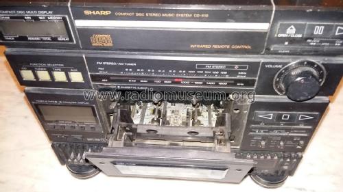 Compact Disc Stereo System CD-X10X; Sharp; Osaka (ID = 2337551) Radio